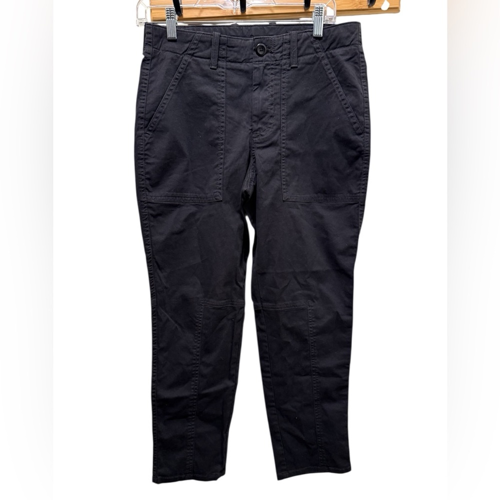 NWT BR Banana Republic Black Cargo Utility Pants Petite